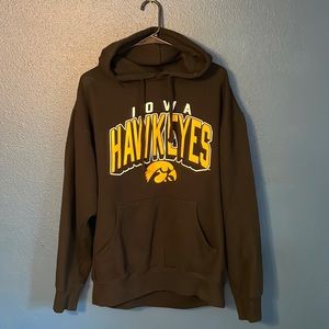 Iowa Hawkeyes pullover hooded sweatshirt hoodie never worn